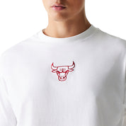 T-Shirt New Era Chicago Bulls Uomo - Bianco