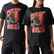 T-Shirt New Era Chicago Bulls Uomo - Nero