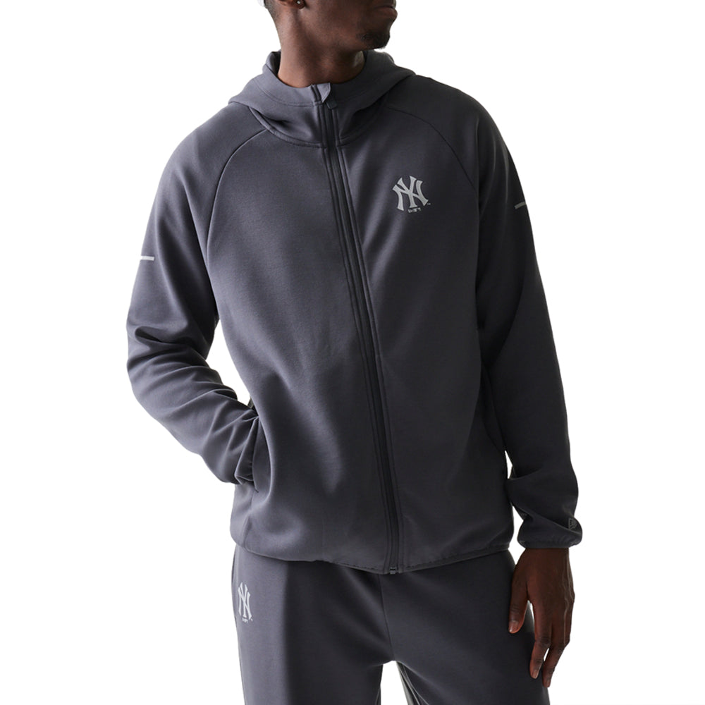 Felpa New Era New York Yankees Uomo - Grigio