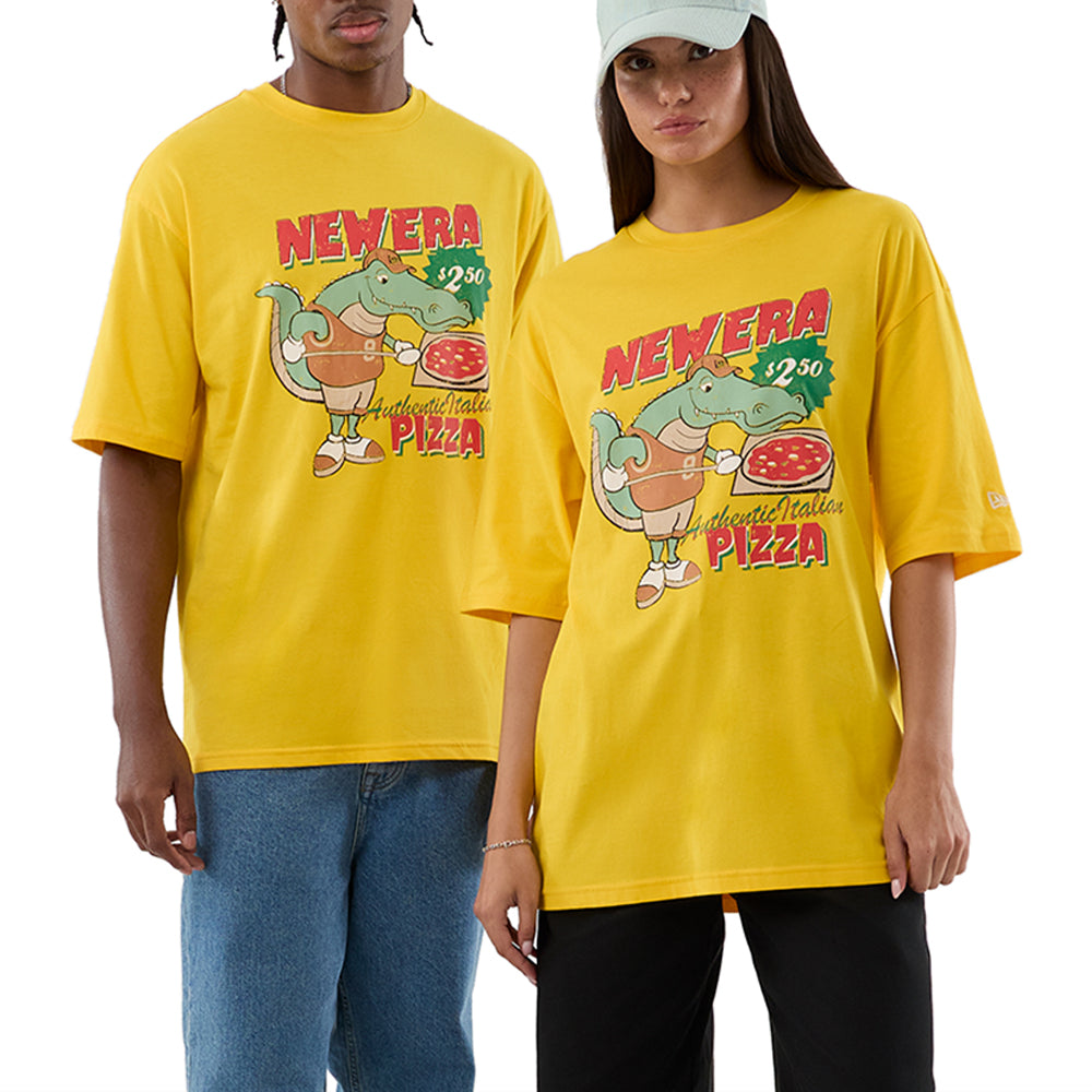 T-Shirt New Era None Uomo - Giallo