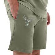 Shorts New Era Chicago Bulls Uomo - Verde