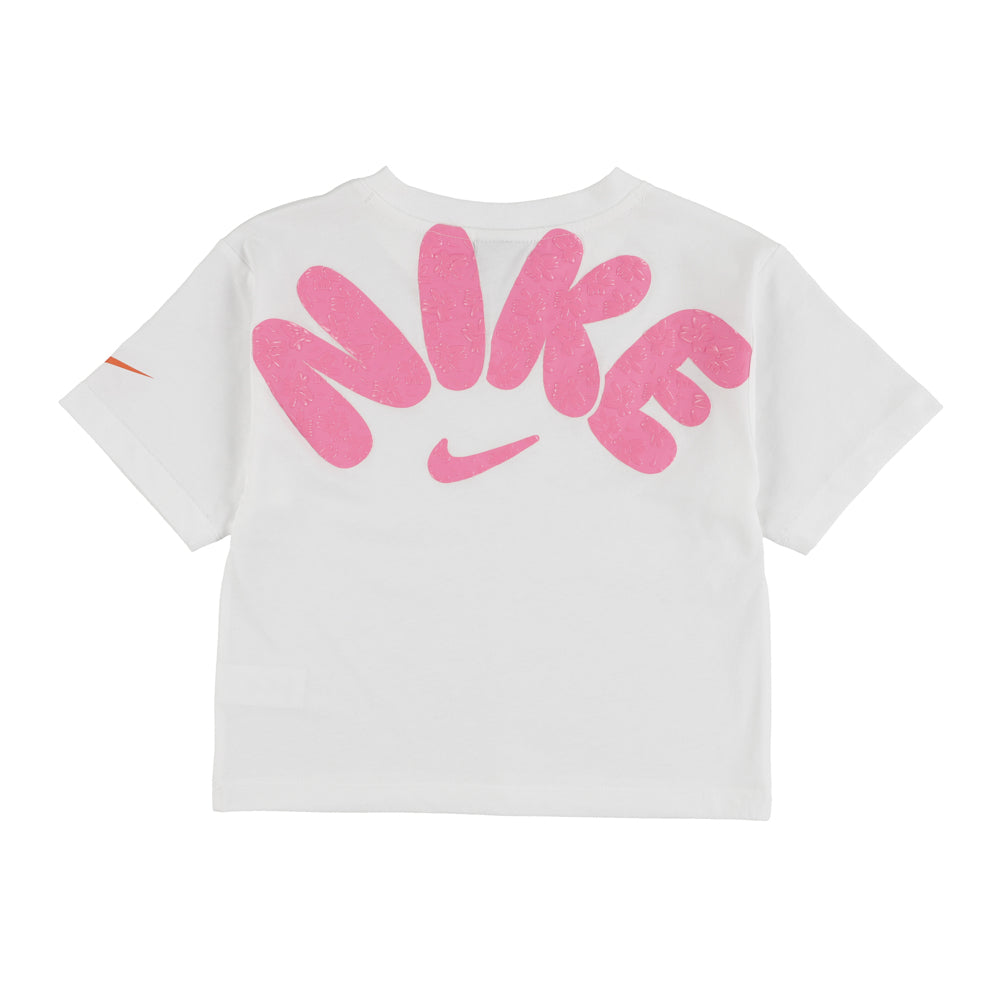 T-Shirt Nike Unisex Bimbo - Bianco