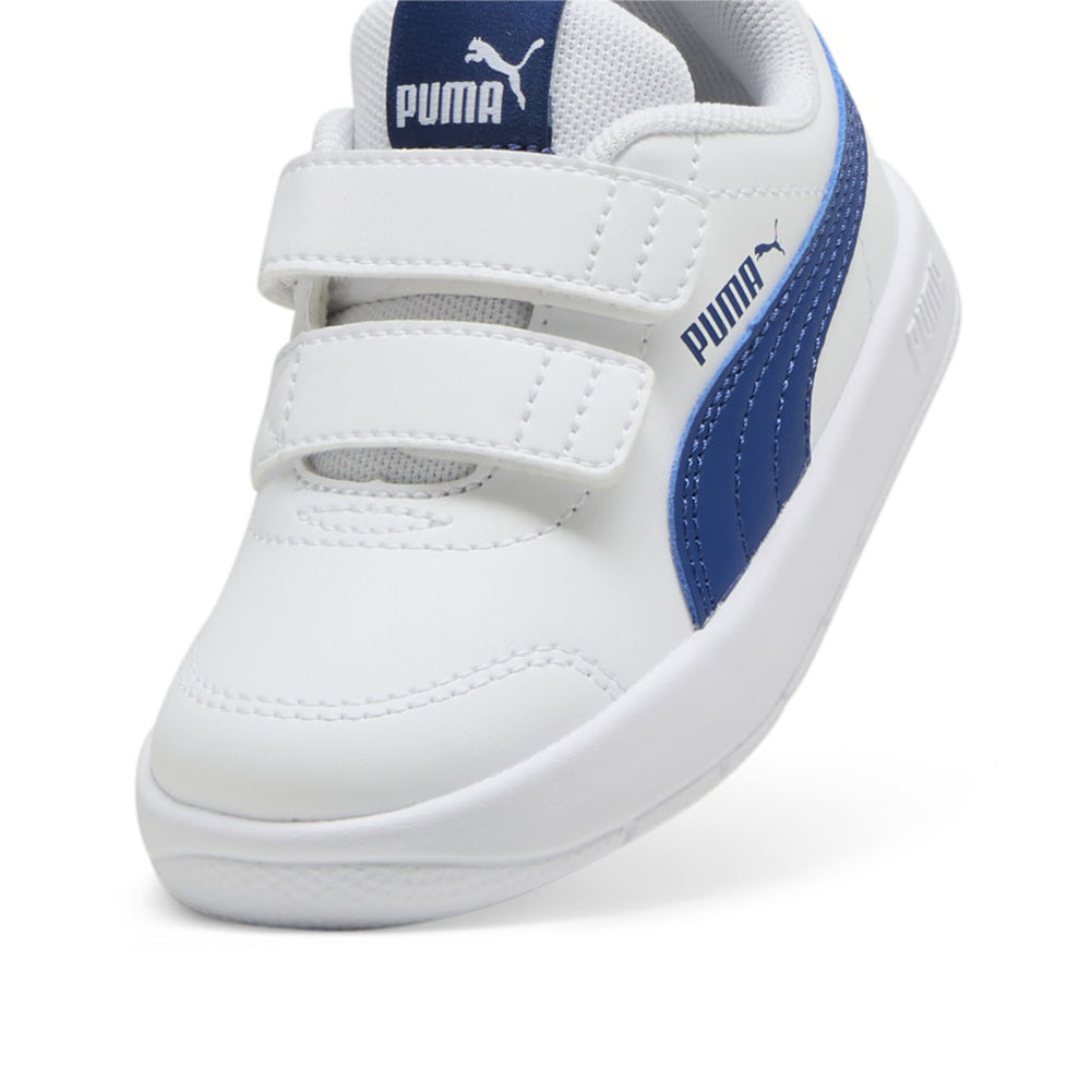 Sneakers Puma Courtflex V3 V Inf Bimba - Bianco