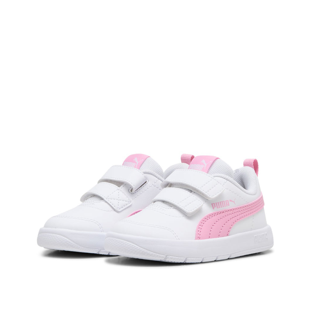 Sneakers Puma Courtflex V3 V Inf Bimba - Bianco