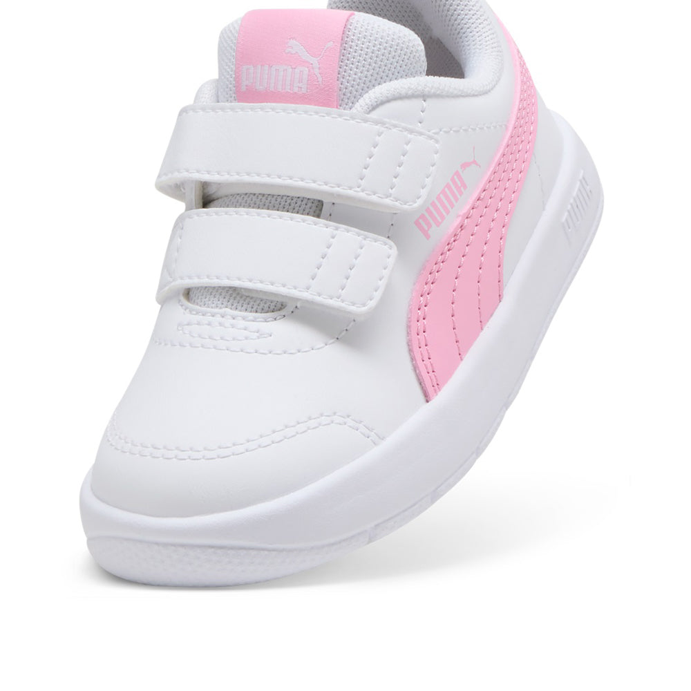 Sneakers Puma Courtflex V3 V Inf Bimba - Bianco