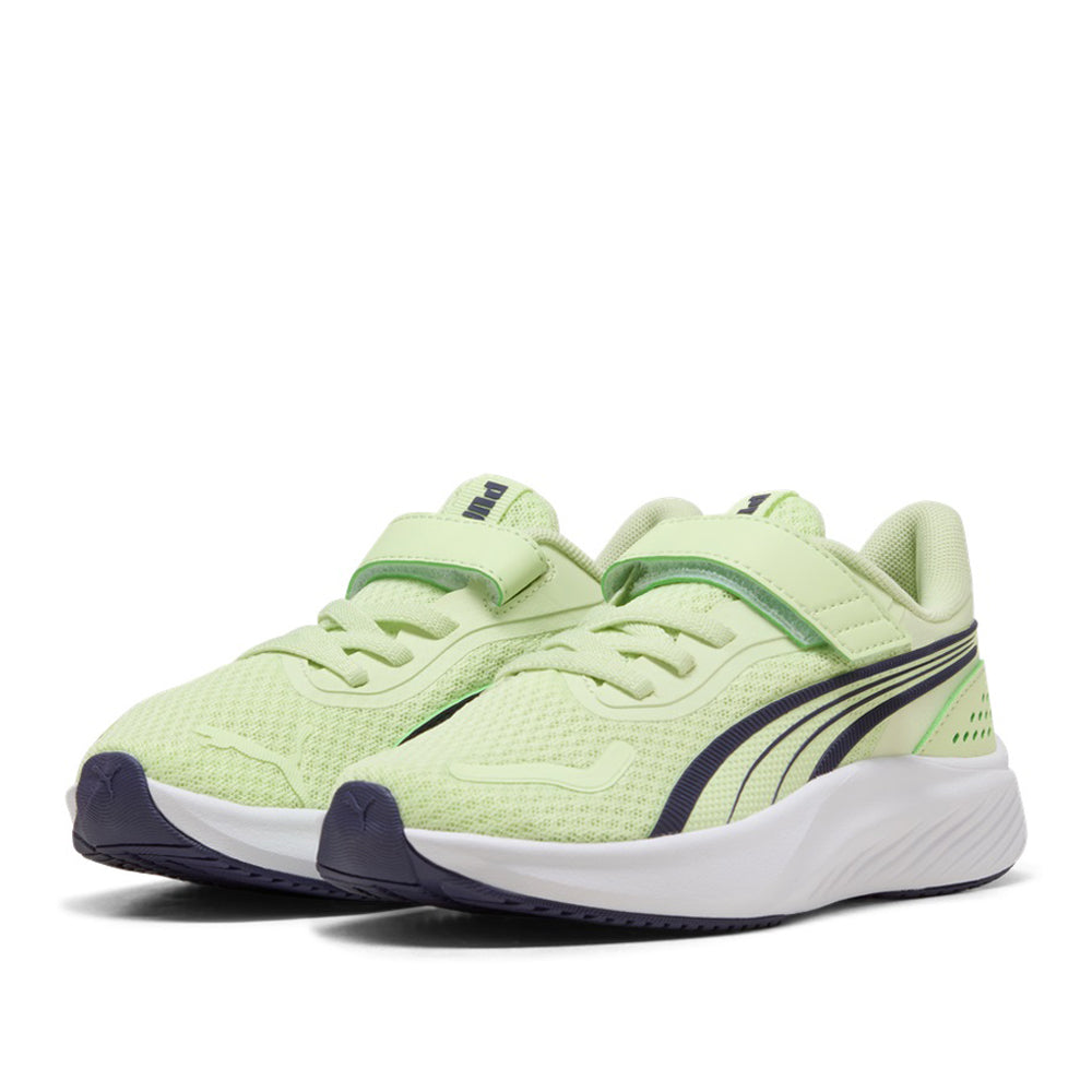 Scarpa Running Puma Pounce Lite Ac+ ps Unisex Bambino - Giallo