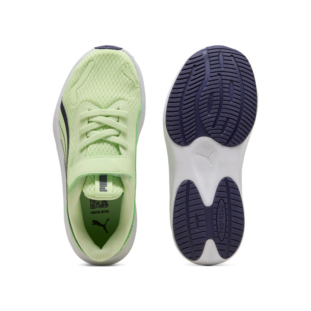 Scarpa Running Puma Pounce Lite Ac+ ps Unisex Bambino - Giallo