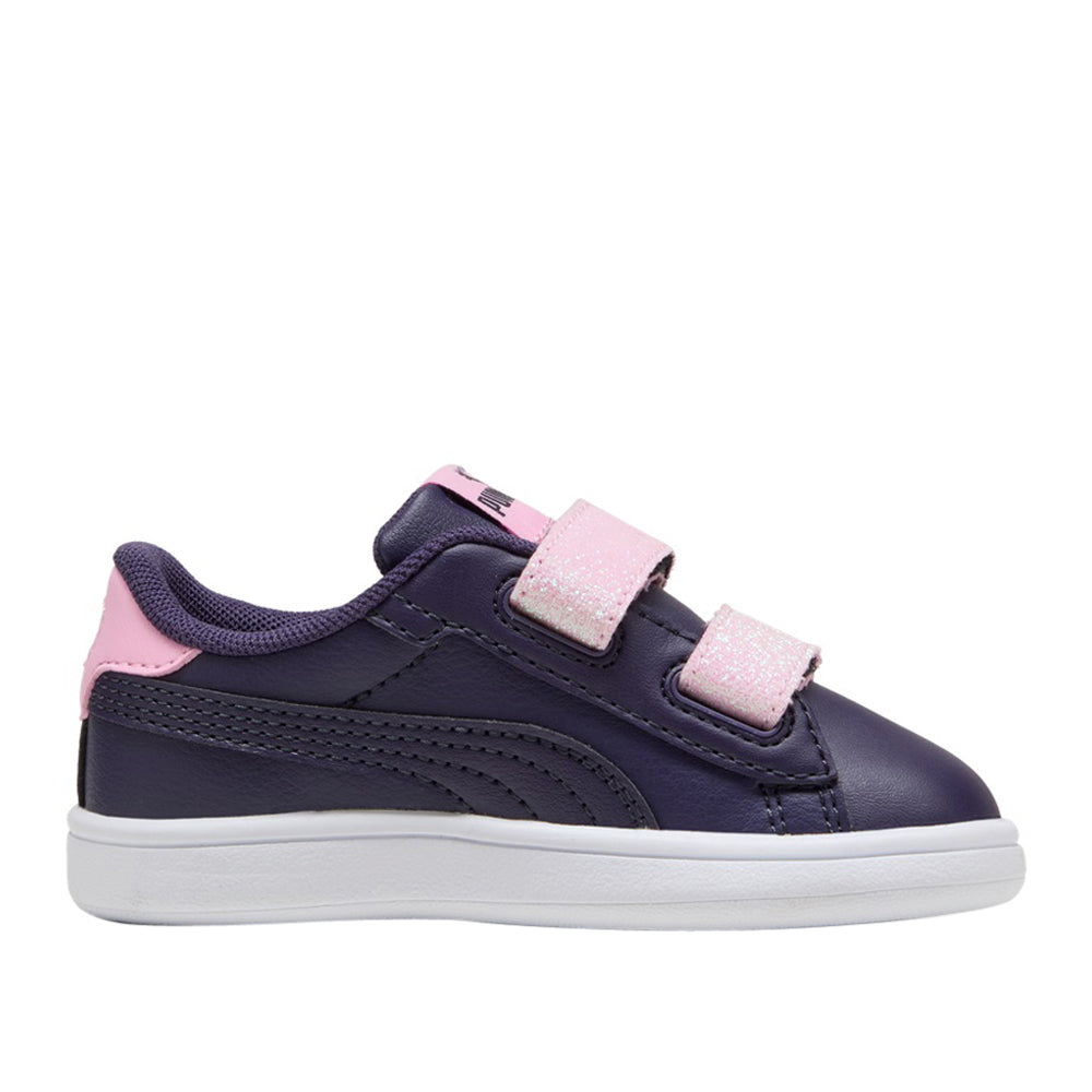 Sneakers Puma Puma Smash 3.0 L Glitter Velcro V Inf Bimba - Viola