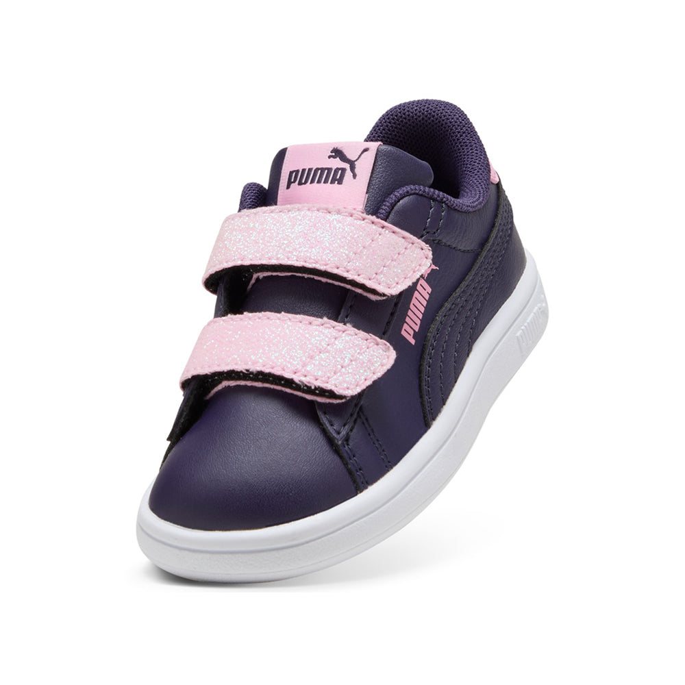 Sneakers Puma Puma Smash 3.0 L Glitter Velcro V Inf Bimba - Viola