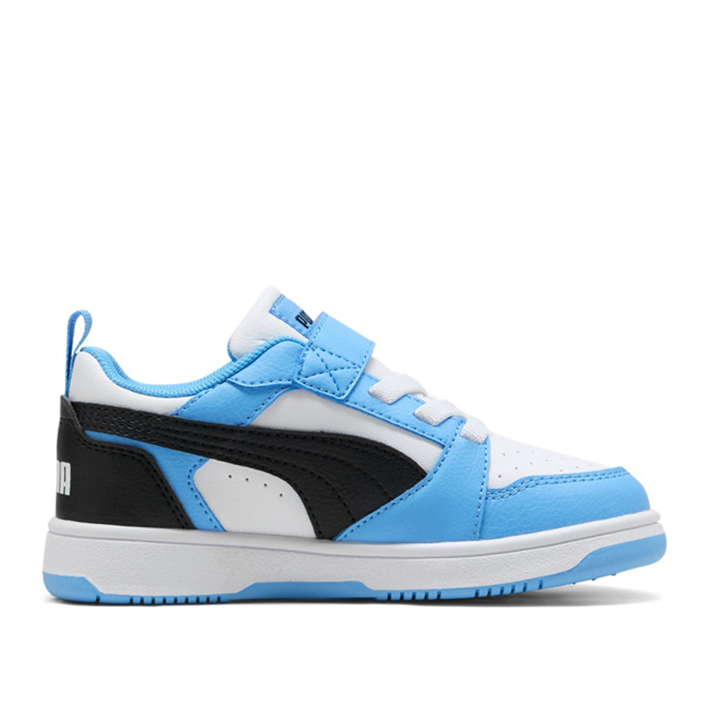 Sneakers Puma Rebound V6 Lo Ac+ ps Bambina - Celeste