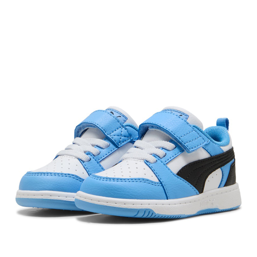 Sneakers Puma Rebound V6 Lo Ac+ Inf Bimba - Celeste