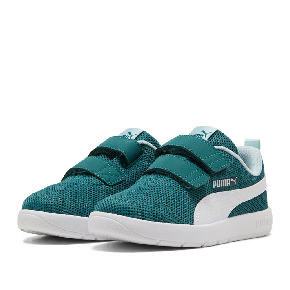 Sneakers Puma Courtflex V3 Mesh ps Bambina - Turchese