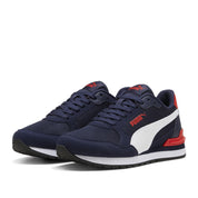 Sneakers Puma St Runner V4 Mesh jr Unisex Ragazzo - Blu