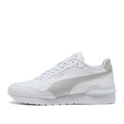 Sneakers Puma St Runner V4 Sl Glitter jr Ragazza - Bianco