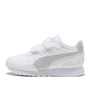 Sneakers Puma St Runner V4 Sl Glitter V ps Bambina - Bianco
