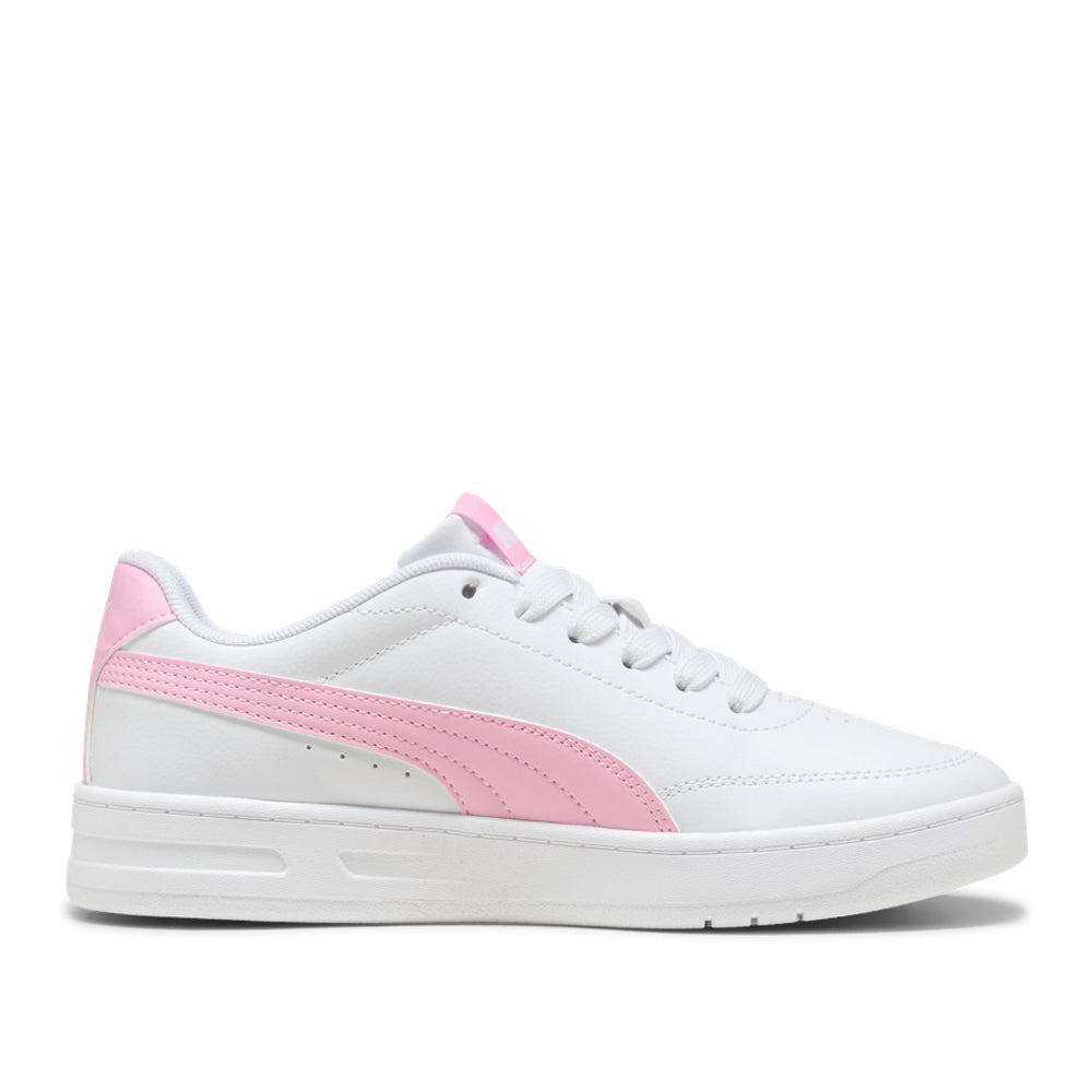 Sneakers Puma Court Classic Clean jr Unisex Ragazzo - Bianco