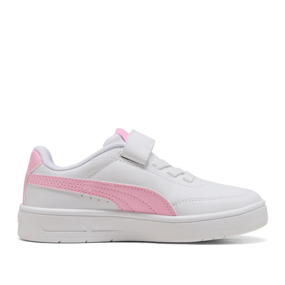 Sneakers Puma Court Classic Clean Ac+ ps Unisex Bambino - Bianco