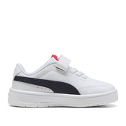 Sneakers Puma Court Classic Clean Ac+ Inf Unisex Bimbo - Bianco