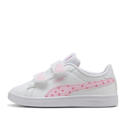 Sneakers Puma Puma Smash 3.0 Hearty V ps Bambina - Bianco