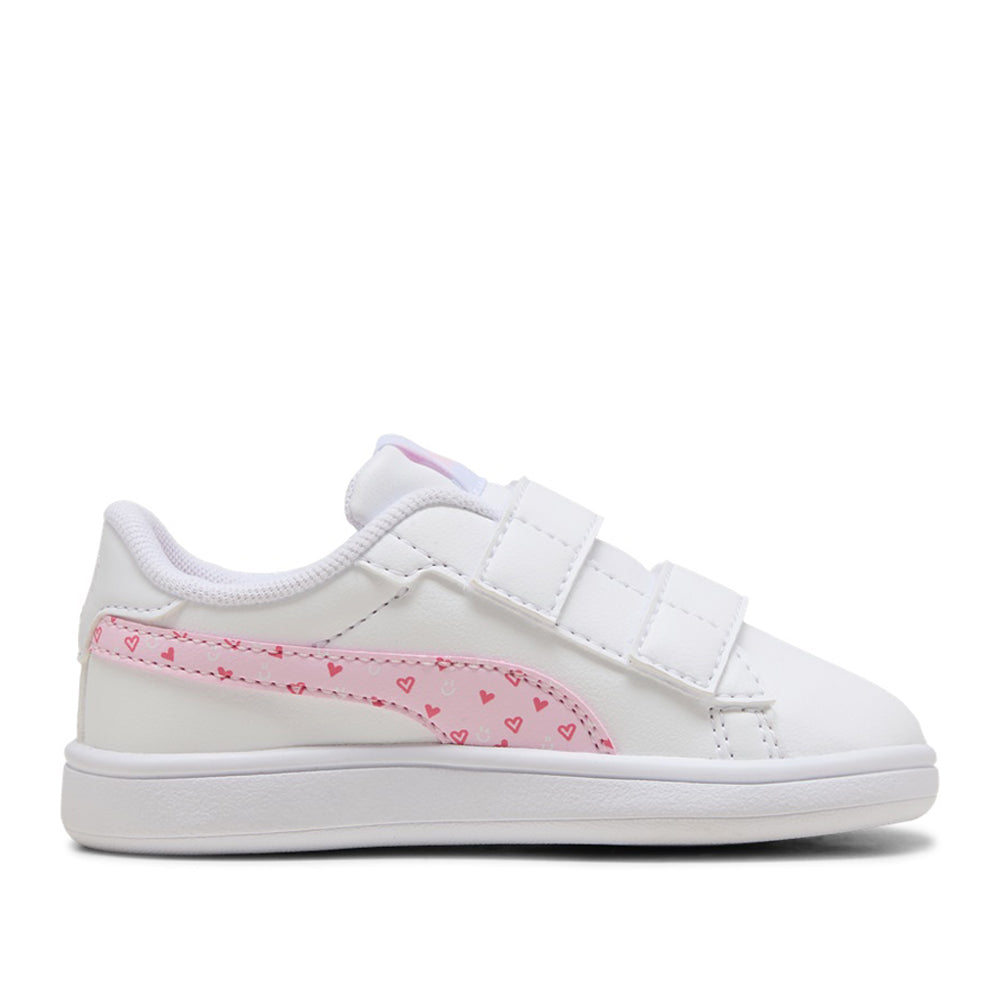 Sneakers Puma Puma Smash 3.0 Hearty V Inf Bimba - Bianco