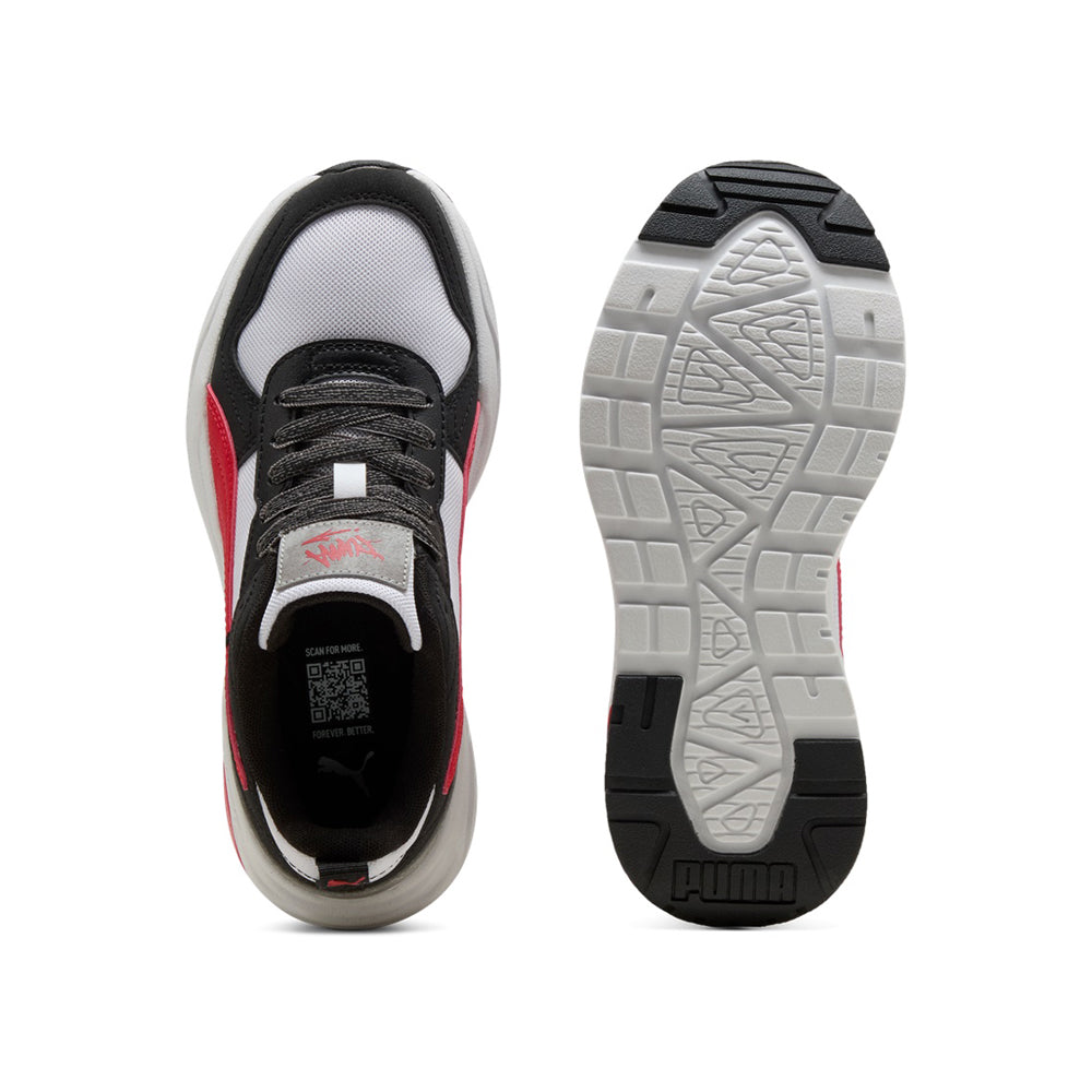 Sneakers Puma Trinity 2 Lt Mid 90s jr Unisex Ragazzo - Bianco