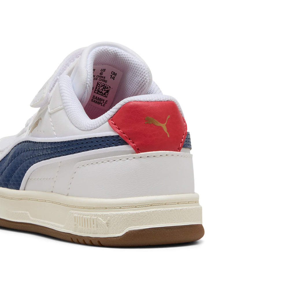 Sneakers Puma Caven Iii Retro Ac+ Inf Unisex Bimbo - Bianco