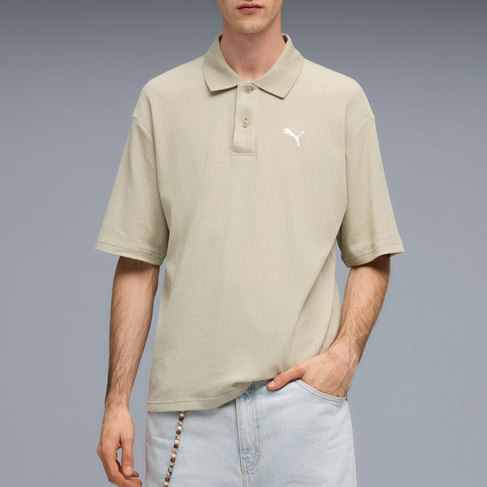 Polo Puma Uomo - Beige