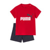 Completo puma unisex bimbo - rosso