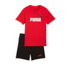 Completo puma unisex ragazzo - rosso