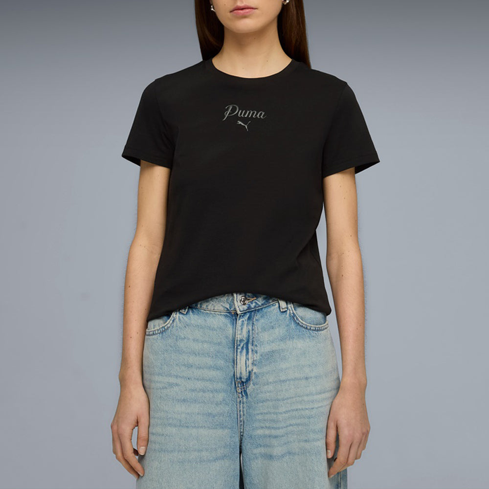T-Shirt Puma Donna - Nero