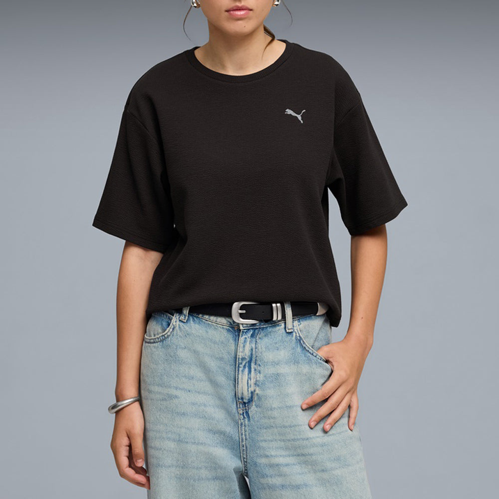 T-Shirt Puma Donna - Nero