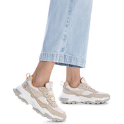 Sneakers Refresh Donna - Beige