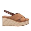 Sandalo refresh donna - marrone