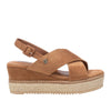 Sandalo refresh donna - marrone