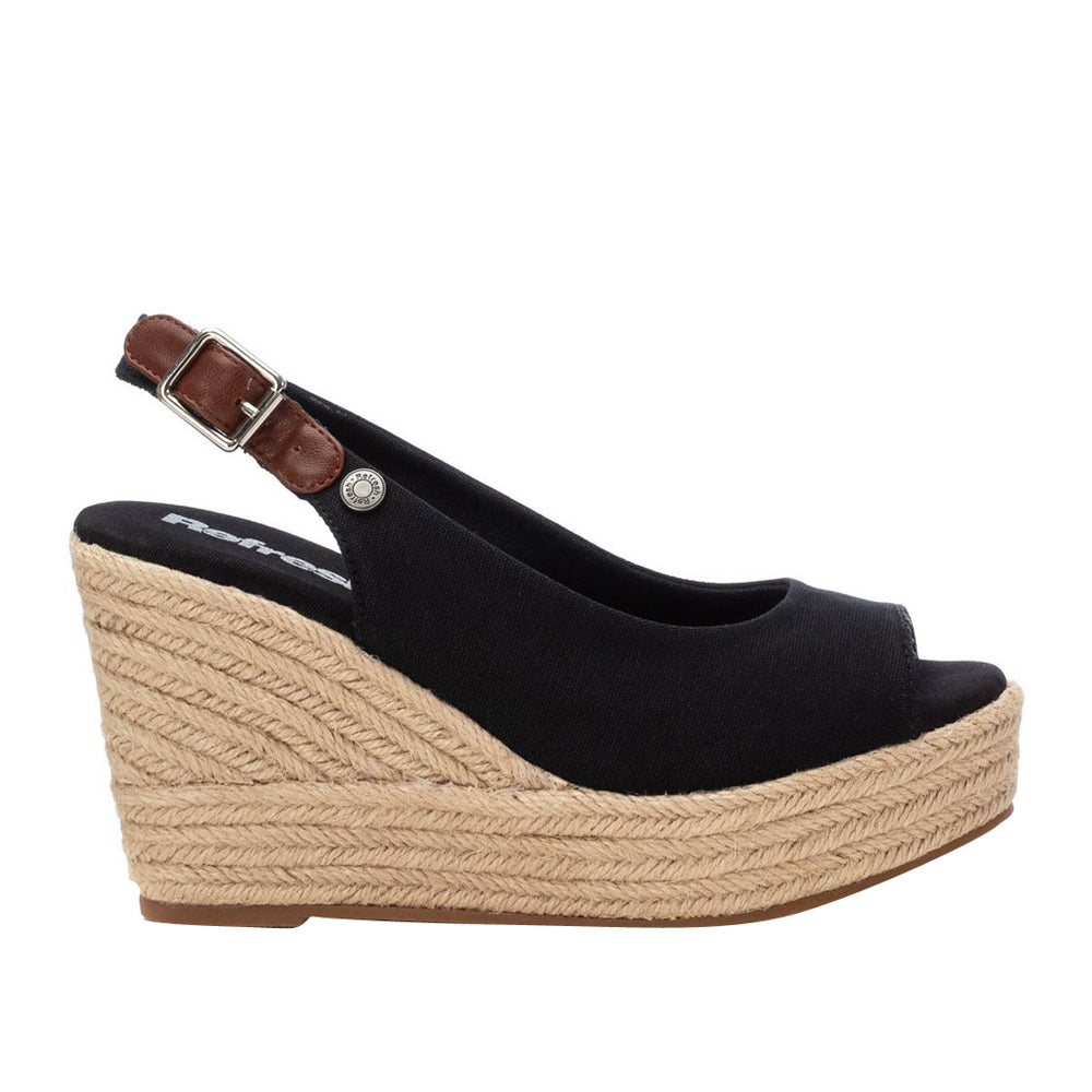 Sandalo Refresh Donna - Nero