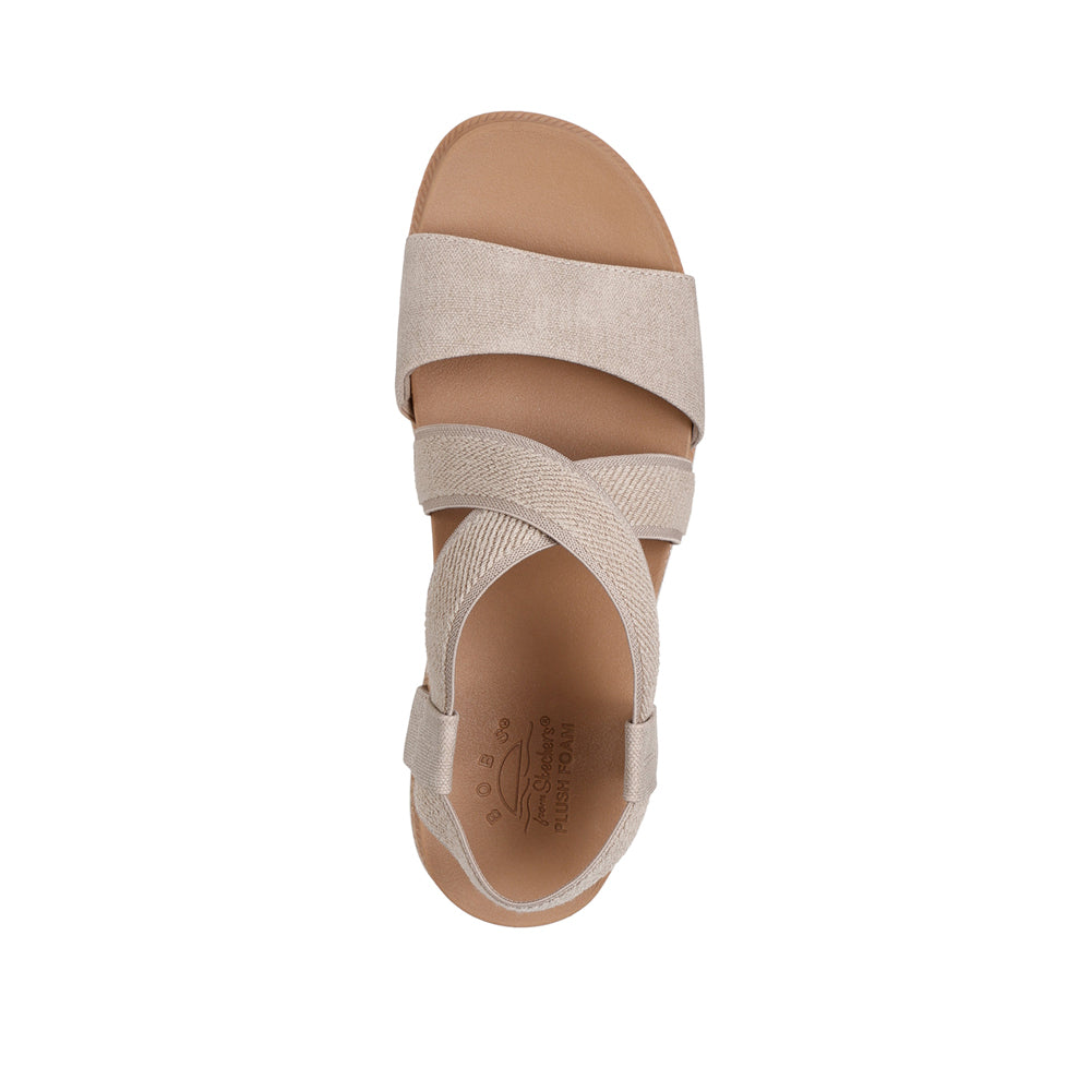 Sandalo Skechers Desert Kiss Low Donna - Marrone