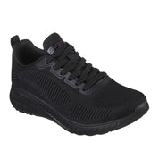 Scarpa Running Skechers Bobs Squad Chaos - Face Off Donna - Nero