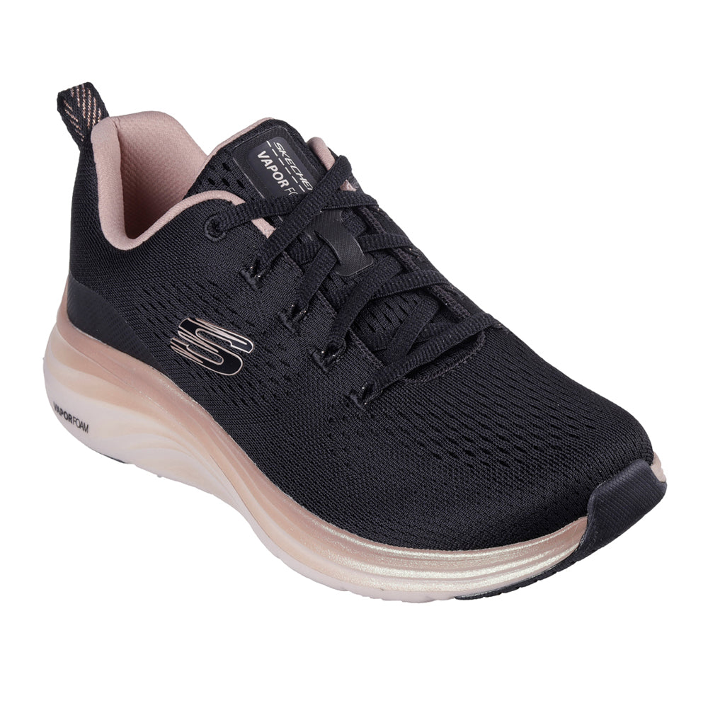 Scarpa Running Skechers Vapor Foam - Midnight Glimmer Donna - Nero