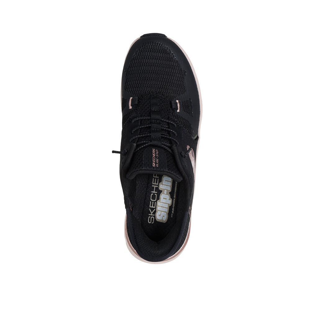 Slip-ins Skechers GlidE-Step PrO-Radiant Stride Donna - Nero