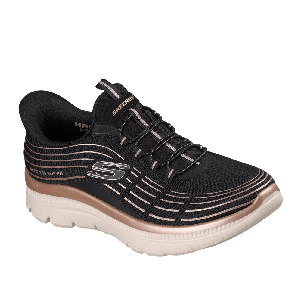 Slip-ins Skechers Summits Plus - Soft Luster Donna - Nero