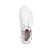 Sneakers Skechers Uno - Loving Love Donna - Bianco