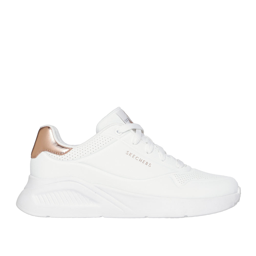 Sneakers Skechers Uno Lite - Shimmer Along Donna - Bianco