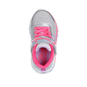 Sneakers Skechers Eternal Heart Lights - Ton of Bimba - Argento