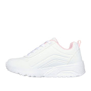 Sneakers Skechers Uno Lite - Easy Zip Bambino - Bianco