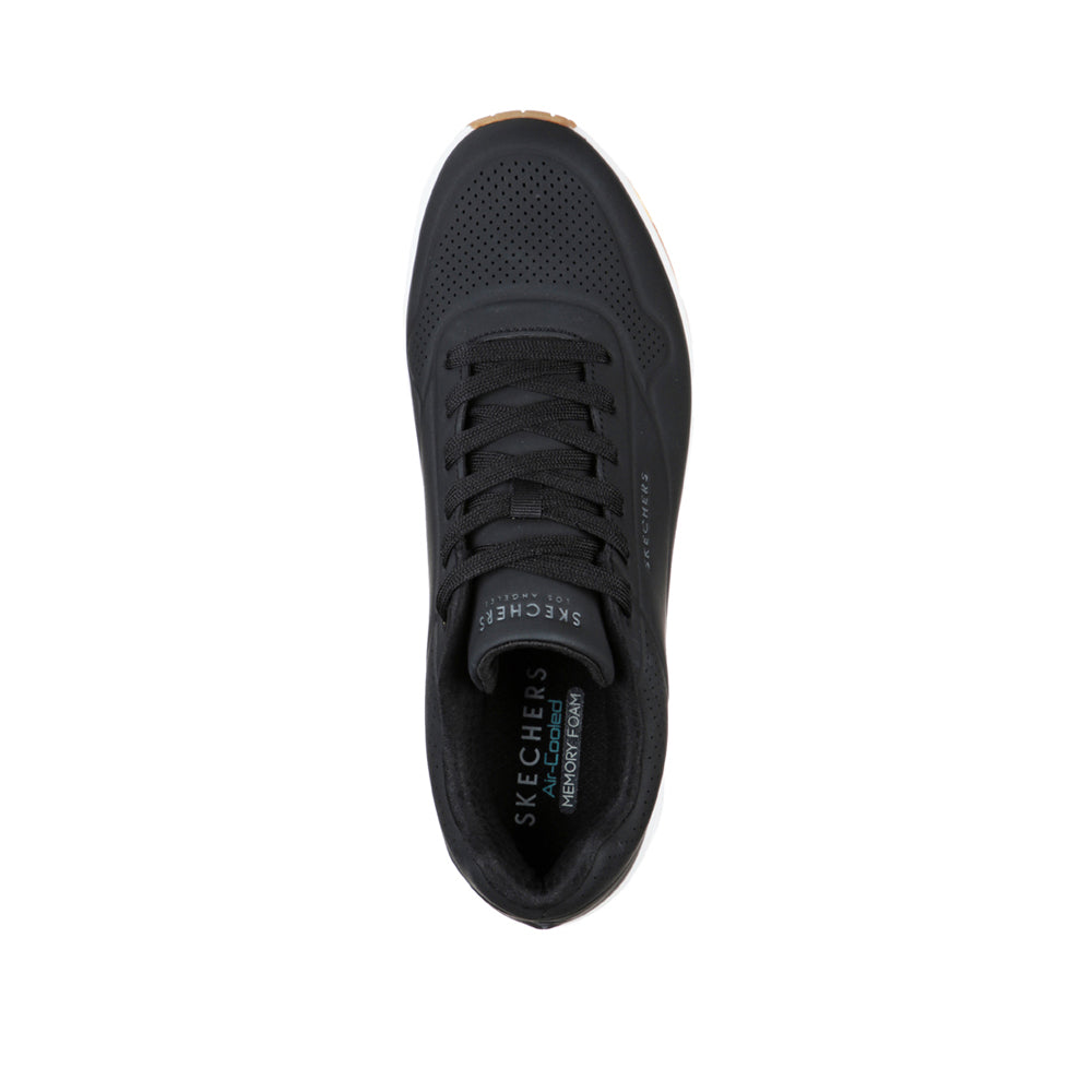 Sneakers Skechers Uno - Stand On Air Uomo - Nero