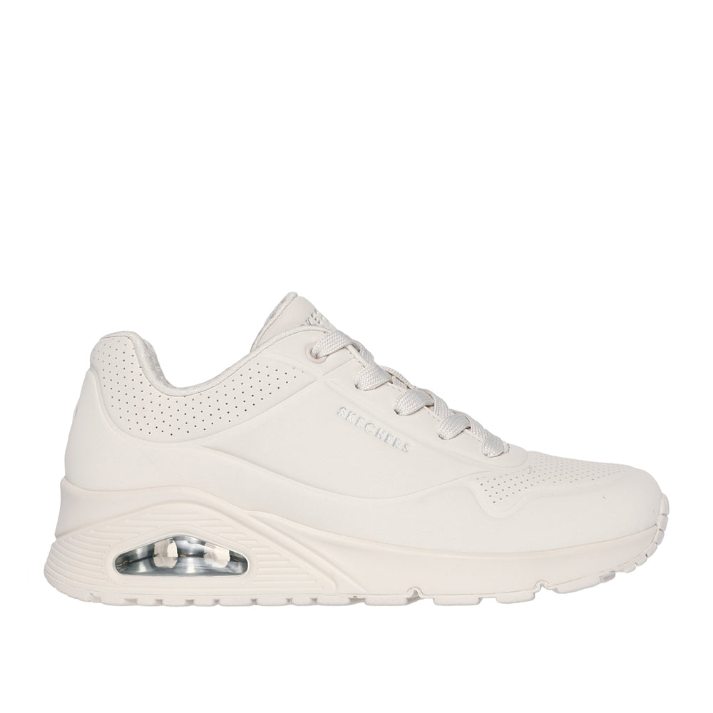 Sneakers Skechers Uno - Stand On Air Donna - Bianco