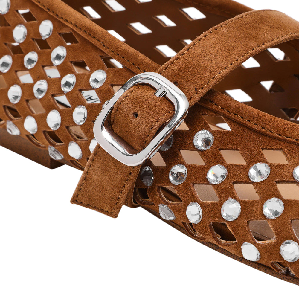 Ballerina Steve Madden Rerun Donna - Marroncino