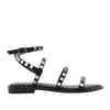 Sandalo steve madden travel donna - nero