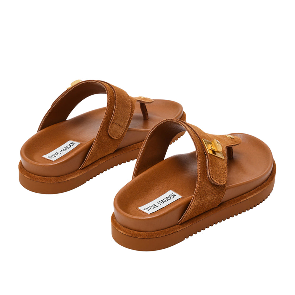 Sandalo Steve Madden Tuned in Donna - Marroncino