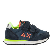 Sneakers Sun68 Tom Fluo Bimbo - Blu